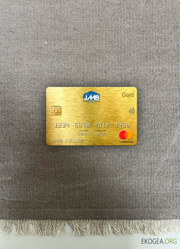 Jamaïque banque hypothécaire mastercard or photolook recto